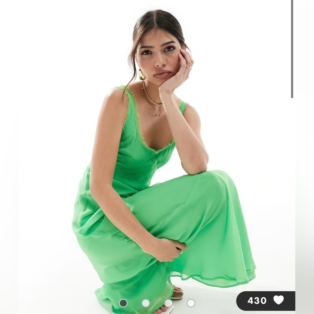 ASOS Design scoop neck maxi dress